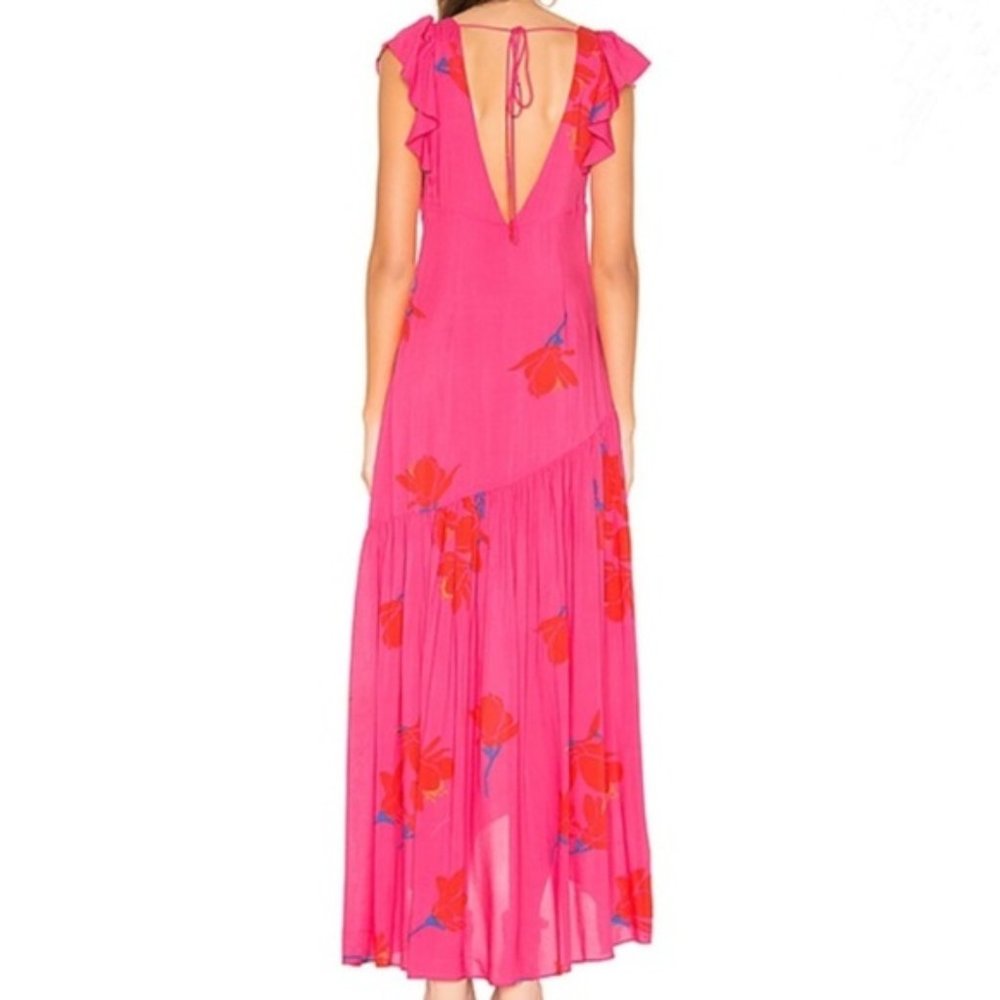 Free People Hibiscus Maxi Dress. Size: 12 - Picture 2 of 8